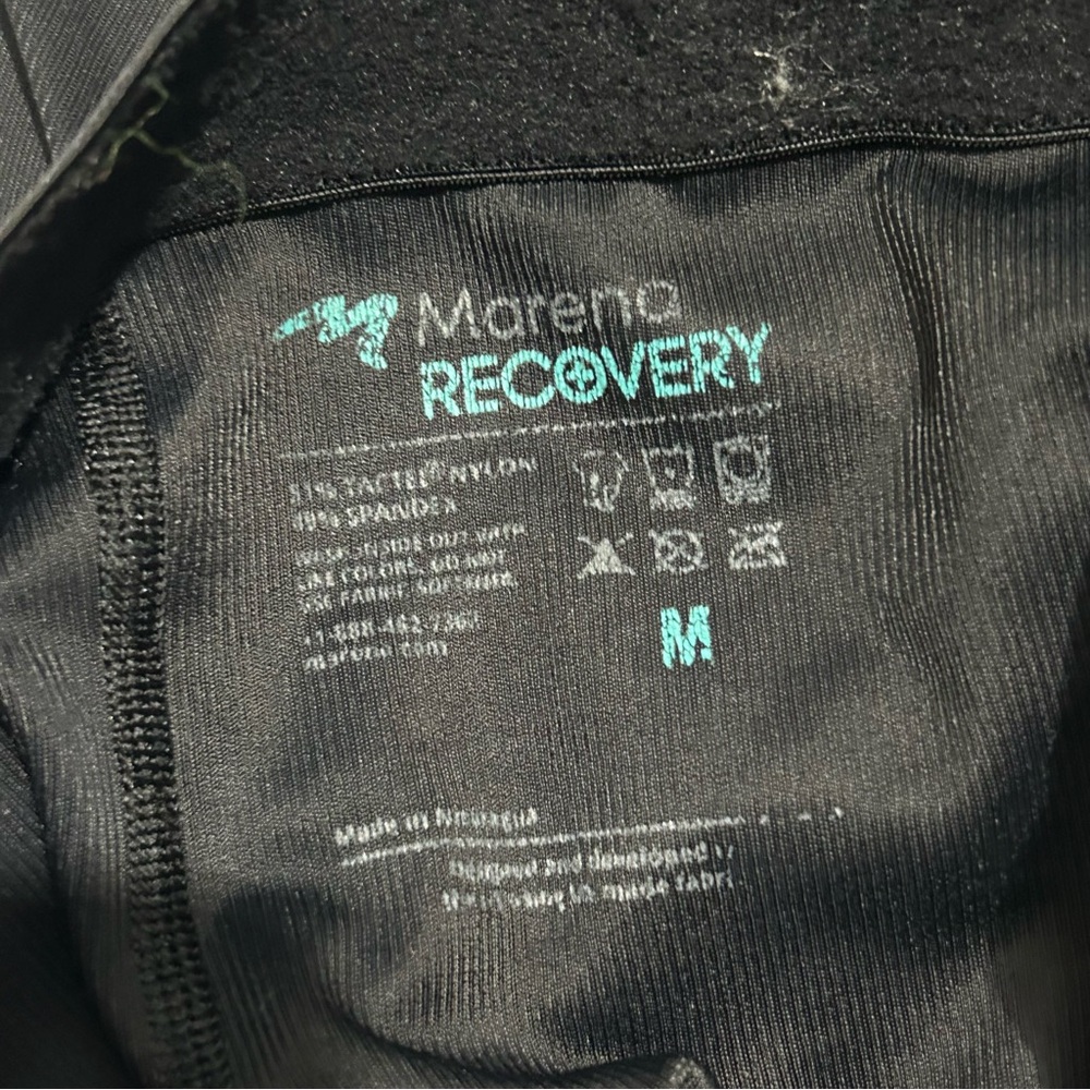 Marena Recovery High-Waist Zipper Girdle Calf Length Black Post Surgical - Picture 11 of 11